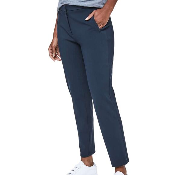 Lululemon On The Move Pant True Navy Women's Size 4 in Excellent Used Condition - Picture 1 of 12